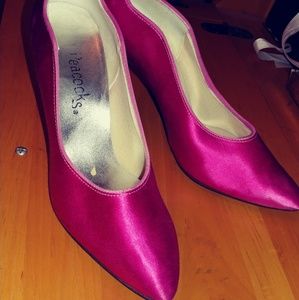 Hot pink heels